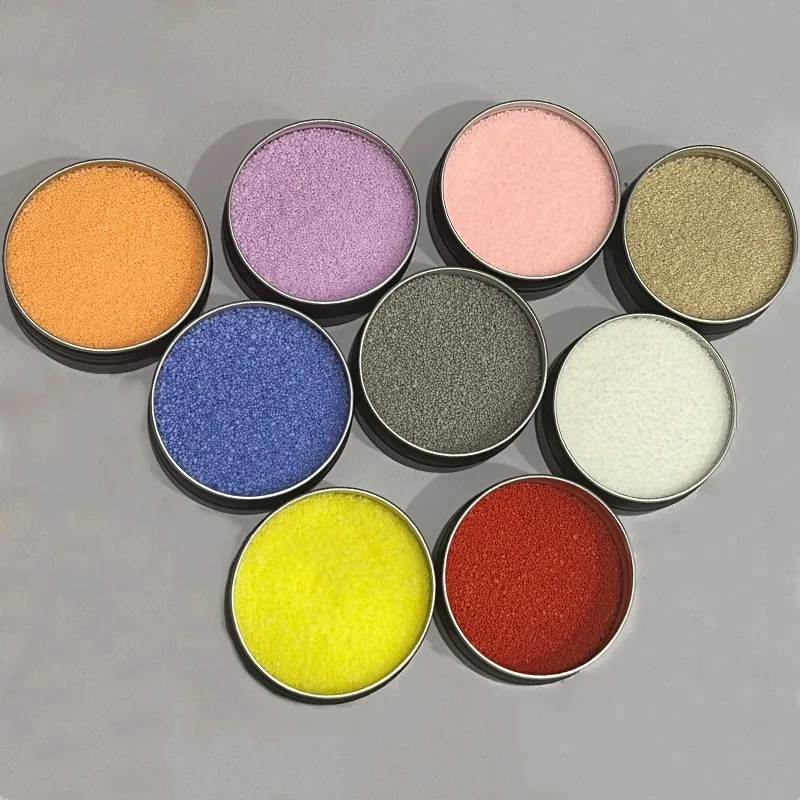 Colour-matched sand wax produced for bulk candle wax orders